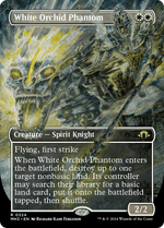 White Orchid Phantom (Borderless) (MH3-324) - Modern Horizons 3 (Borderless) - Poke-Collect