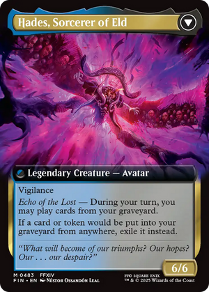 Emet-Selch, Unsundered // Hades, Sorcerer of Eld (FIN-483) - FINAL FANTASY: (Extended Art) - Poke-Collect