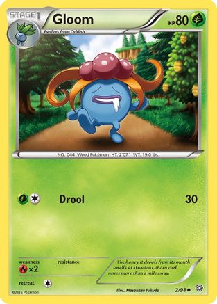 Gloom 2/98 - XY  Ancient Origins - Poke-Collect