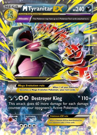 M Tyranitar EX 43/98 - XY  Ancient Origins Holofoil - Poke-Collect