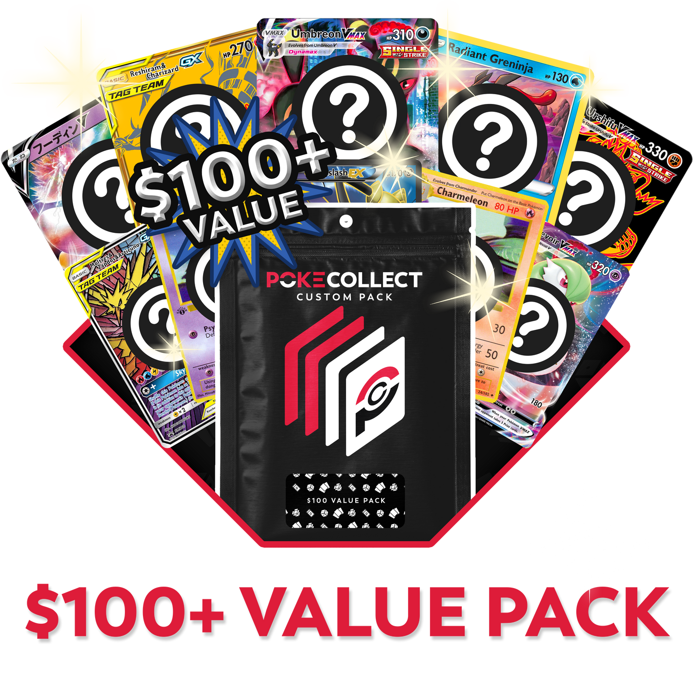 Pokemon $100+ Value Pack