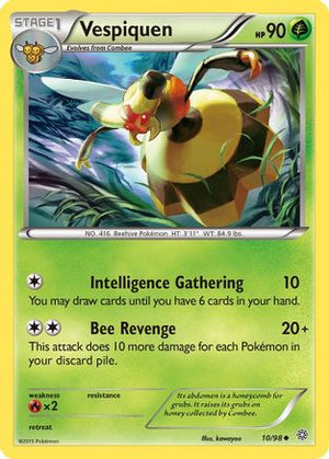Vespiquen 10/98 - Ancient Origins - Poke-Collect