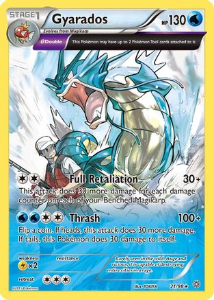Gyarados (21) 21/98 - XY  Ancient Origins Holofoil - Poke-Collect