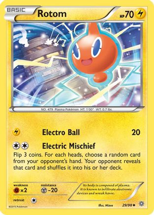 Rotom 29/98 - XY  Ancient Origins - Poke-Collect