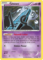 Unown 30/98 - Ancient Origins - Poke-Collect