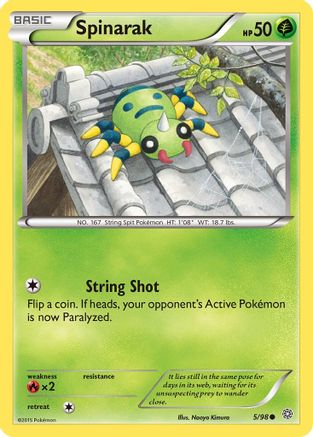 Spinarak 5/98 - Ancient Origins - Poke-Collect