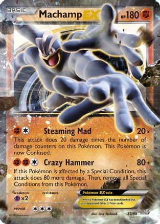Machamp EX 37/98 - XY  Ancient Origins Holofoil - Poke-Collect