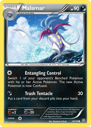 Malamar 46/98 - XY  Ancient Origins Reverse Holofoil - Poke-Collect