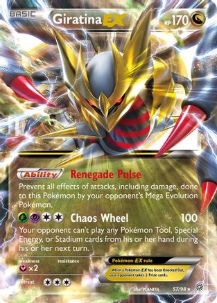 Giratina EX 57/98 - XY  Ancient Origins Holofoil - Poke-Collect