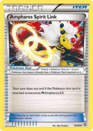 Ampharos Spirit Link 70/98 - XY  Ancient Origins - Poke-Collect