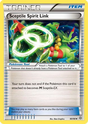 Sceptile Spirit Link 80/98 - XY  Ancient Origins Reverse Holofoil - Poke-Collect