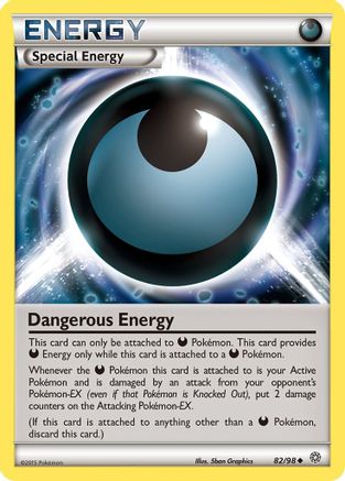 Dangerous Energy 82/98 - XY  Ancient Origins - Poke-Collect