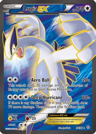 Lugia EX (94 Full Art) 94/98 - XY  Ancient Origins Holofoil - Poke-Collect