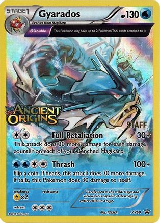 Gyarados - XY60 (Prerelease) [Staff] XY60 - XY Promos Holofoil - Poke-Collect