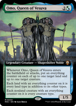 Omo, Queen of Vesuva (M3C-030) - Modern Horizons 3 Commander: (Extended Art) - Poke-Collect