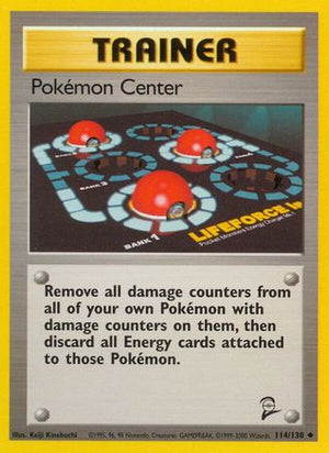 Pokemon Center 114/130 - Base Set 2 - Poke-Collect