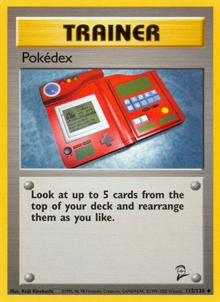Pokedex 115/130 - Base Set 2 - Poke-Collect