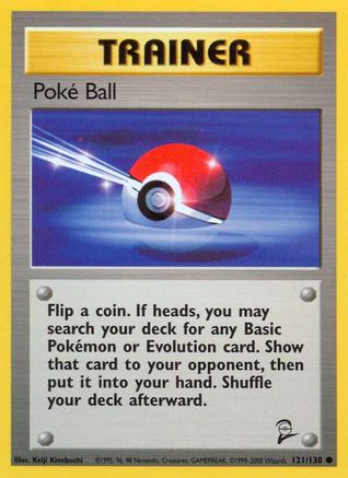 Poke Ball 121/130 - Base Set 2 - Poke-Collect