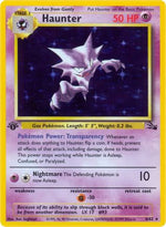 Haunter (6) 6/62 - Fossil 1st Edition Holofoil - Poke-Collect