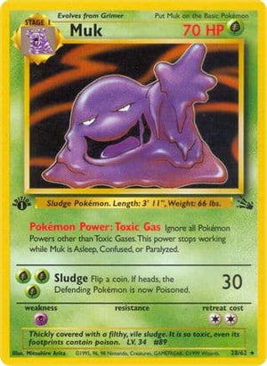 Muk 28/62 - Fossil 1st Edition