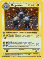 Magneton 9 - Base Set Shadowless Unlimited Holofoil - Poke-Collect