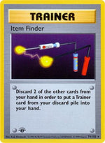 Item Finder 74 - Base Set Shadowless 1st Edition - Poke-Collect