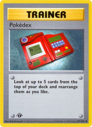 Pokedex 87 - Base Set Shadowless Unlimited - Poke-Collect
