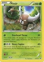 Pinsir 3/162 - XY  BREAKthrough Reverse Holofoil - Poke-Collect