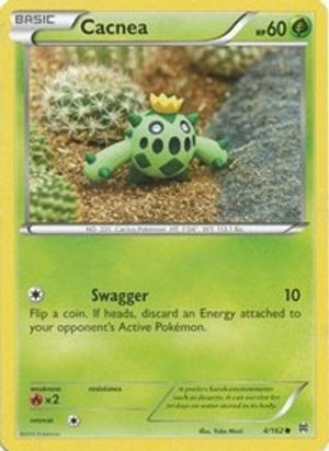 Cacnea 4/162 - BREAKthrough Reverse Holofoil