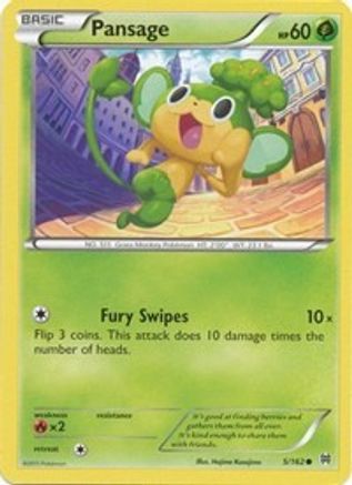 Pansage 5/162 - XY  BREAKthrough - Poke-Collect