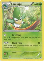 Simisage 6/162 - XY  BREAKthrough Reverse Holofoil - Poke-Collect