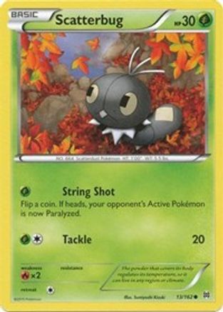 Scatterbug 13/162 - XY  BREAKthrough - Poke-Collect
