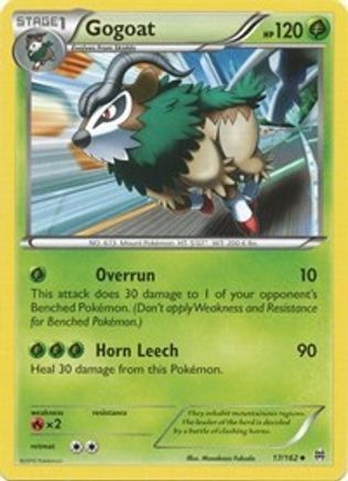 Gogoat 17/162 - XY  BREAKthrough - Poke-Collect