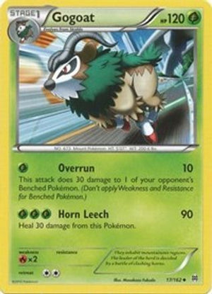 Gogoat 17/162 - XY  BREAKthrough - Poke-Collect