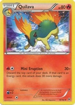 Quilava 19/162 - XY  BREAKthrough Reverse Holofoil - Poke-Collect