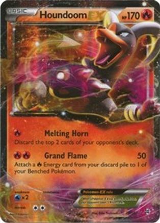 Houndoom EX 21/162 - XY  BREAKthrough Holofoil - Poke-Collect