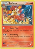 Simisear 24/162 - XY  BREAKthrough Reverse Holofoil - Poke-Collect