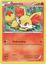 Fennekin 25/162 - XY  BREAKthrough Reverse Holofoil - Poke-Collect