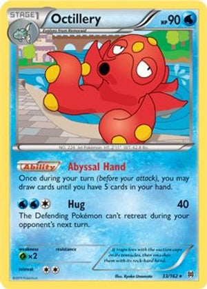 Octillery 33/162 - XY  BREAKthrough Reverse Holofoil - Poke-Collect