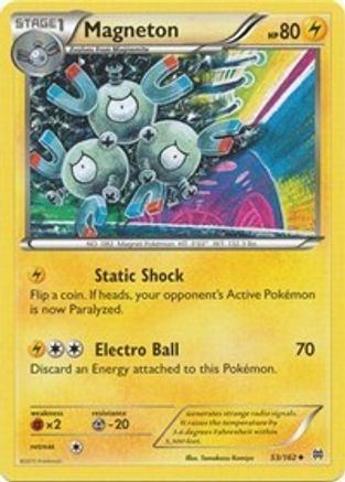 Magneton 53/162 - XY  BREAKthrough - Poke-Collect