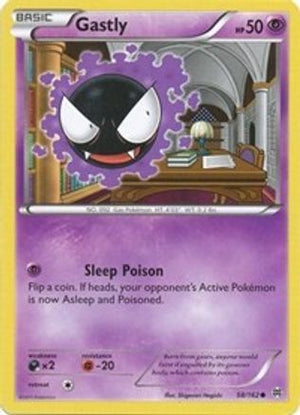 Gastly 58/162 - BREAKthrough Reverse Holofoil