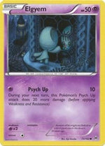 Elgyem 73/162 - XY  BREAKthrough Reverse Holofoil - Poke-Collect