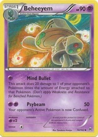 Beheeyem 74/162 - XY  BREAKthrough - Poke-Collect