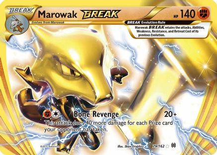 Marowak BREAK 79/162 - XY  BREAKthrough Holofoil - Poke-Collect