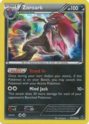 Zoroark 91/162 - BREAKthrough Reverse Holofoil - Poke-Collect