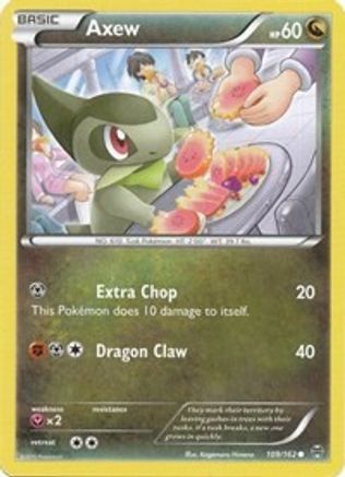 Axew (109) 109/162 - XY  BREAKthrough - Poke-Collect
