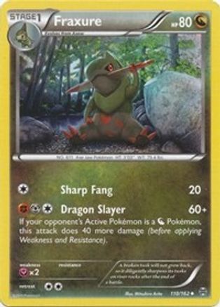 Fraxure 110/162 - XY  BREAKthrough Reverse Holofoil - Poke-Collect