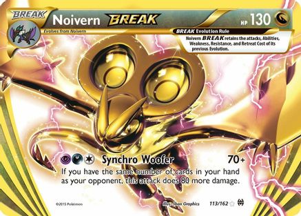 Noivern BREAK 113/162 - XY  BREAKthrough Holofoil - Poke-Collect