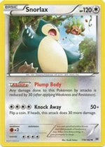 Snorlax 118/162 - BREAKthrough Reverse Holofoil - Poke-Collect