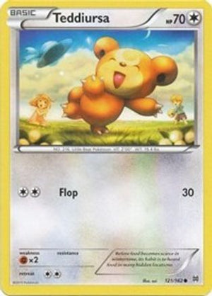 Teddiursa 121/162 - BREAKthrough - Poke-Collect